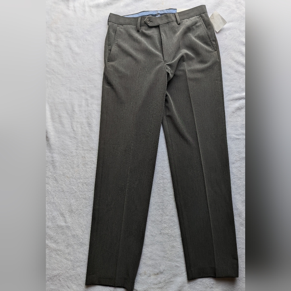 Tommy Hilfiger Men's Grey Dress Pants